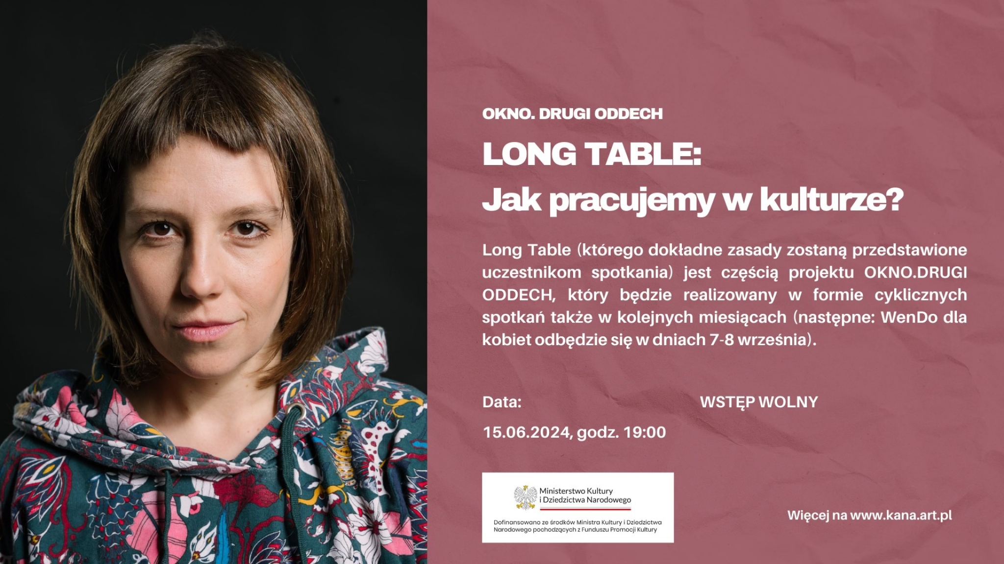 OKNO. Drugi oddech I Long table